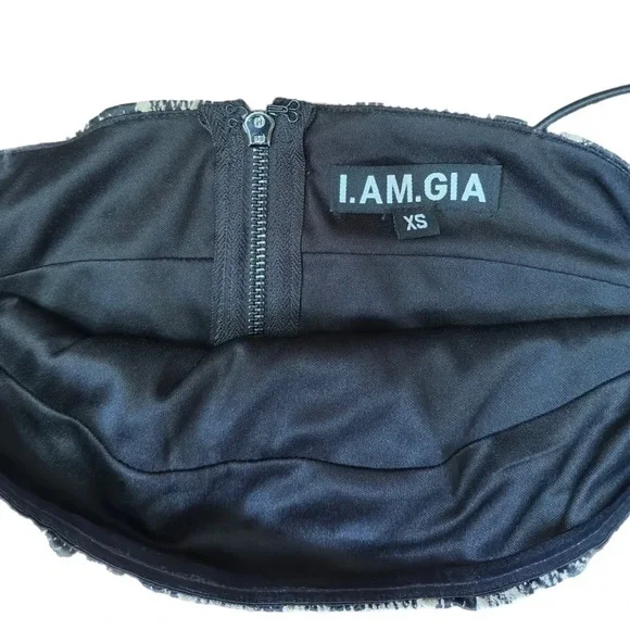 I.AM.GIA Capricorn cropped snakeskin top - Picture 4 of 4